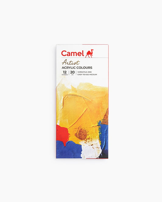 Camel Artist Acrylic Colours 12 shades in 20 ml