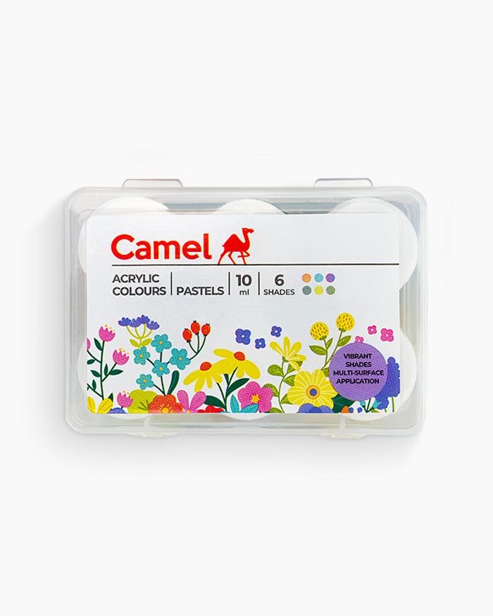 Assorted pack of 6 shades in 10 ml, Pastels