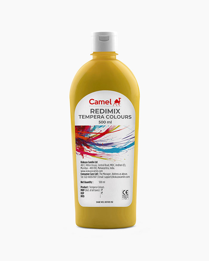 Redimix Tempera Colours Yellow (486) 500ml