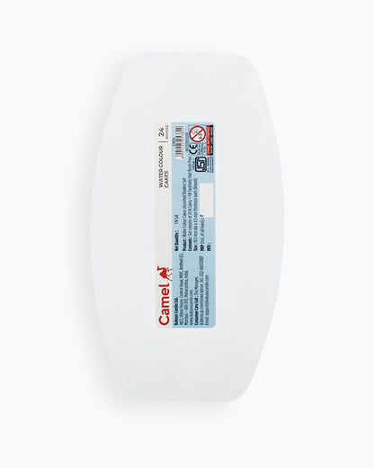 Student Water Colour Cakes 24 Shades Lens Lid