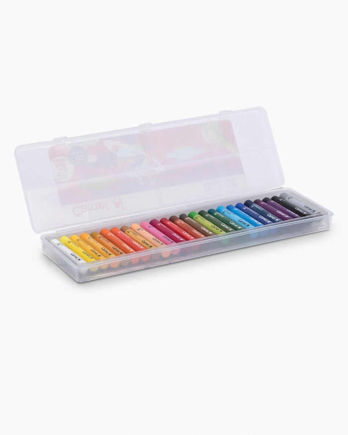 Student Oil Pastels 25 Shades - Plastic