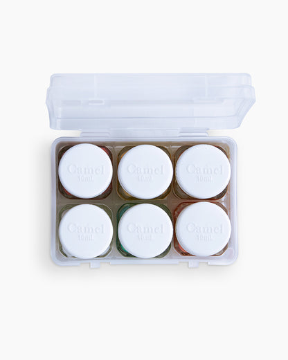 Assorted pack of 6 shades in 10 ml, Pearl range