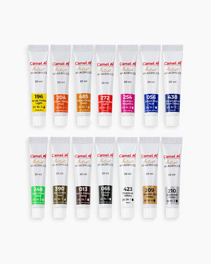 Camlin Artistic HD Acrylics Assorted pack