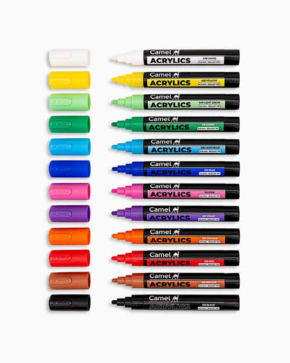 Acrylic Marker 12 shades