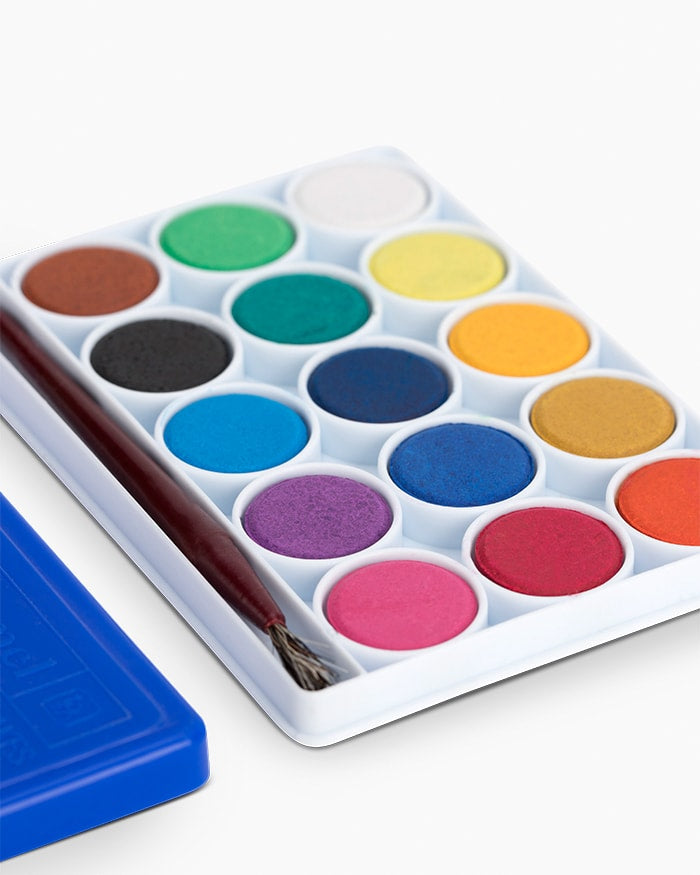 Student Water Colour Cakes 15 Shades (Junior)