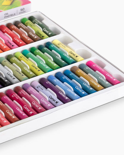 Student Oil Pastels 50 Shades - Carton