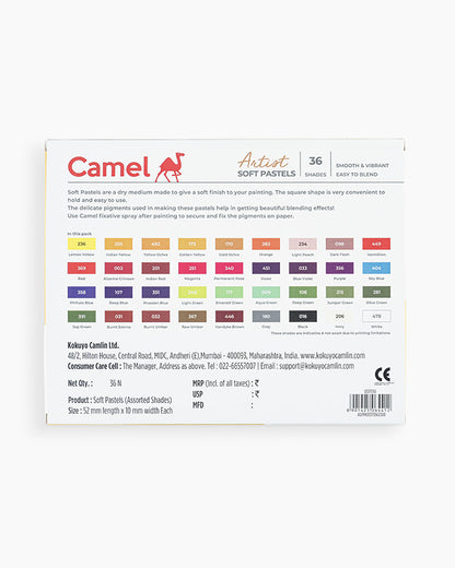 Artist Soft Pastels 36 shades