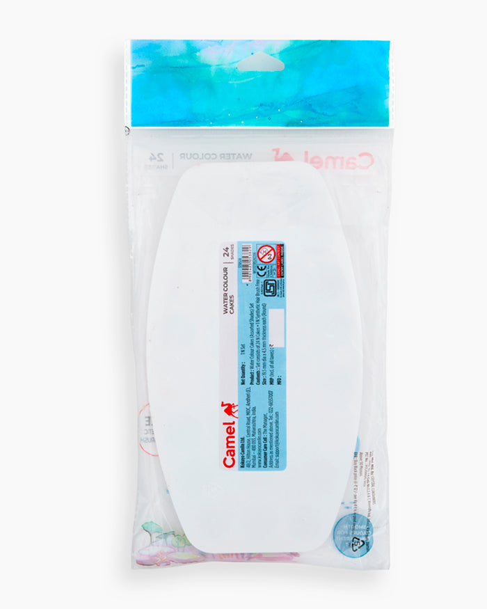 Student Water Colour Cakes 24 Shades Lens Lid